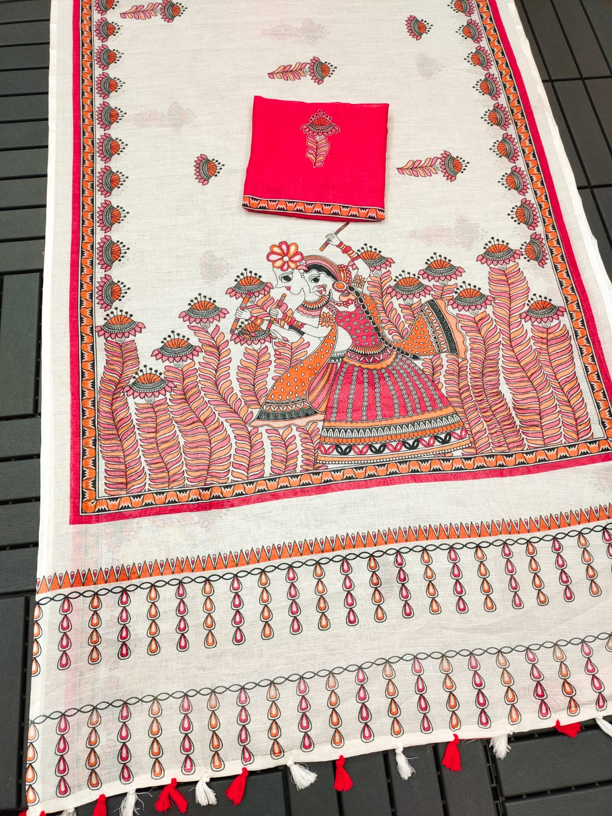 MG 337 Palin Line Digital Printed Sarees Catalog